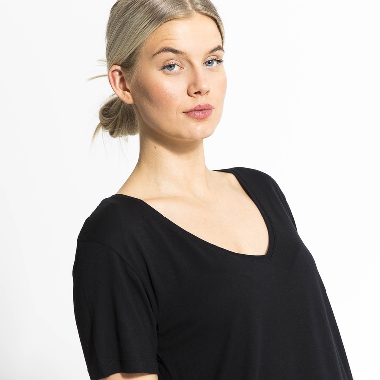 Viskostopp V-neck "Inga" Viskostopp V-neck "Inga"